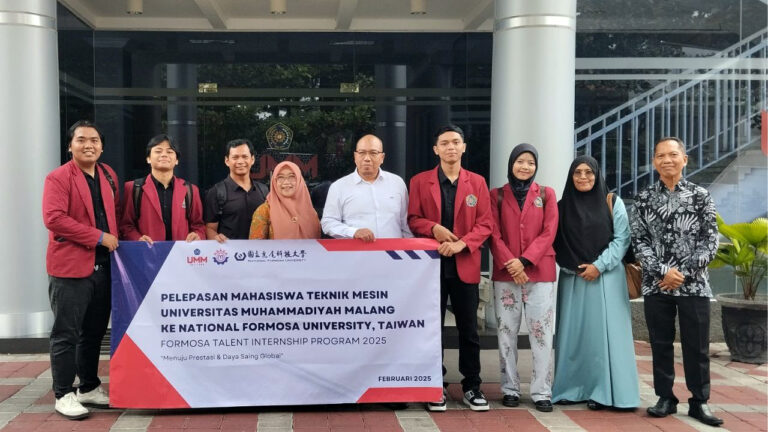 Empat Mahasiswa Teknik Mesin UMM Dapat Beasiswa Pendidikan dari Taiwan